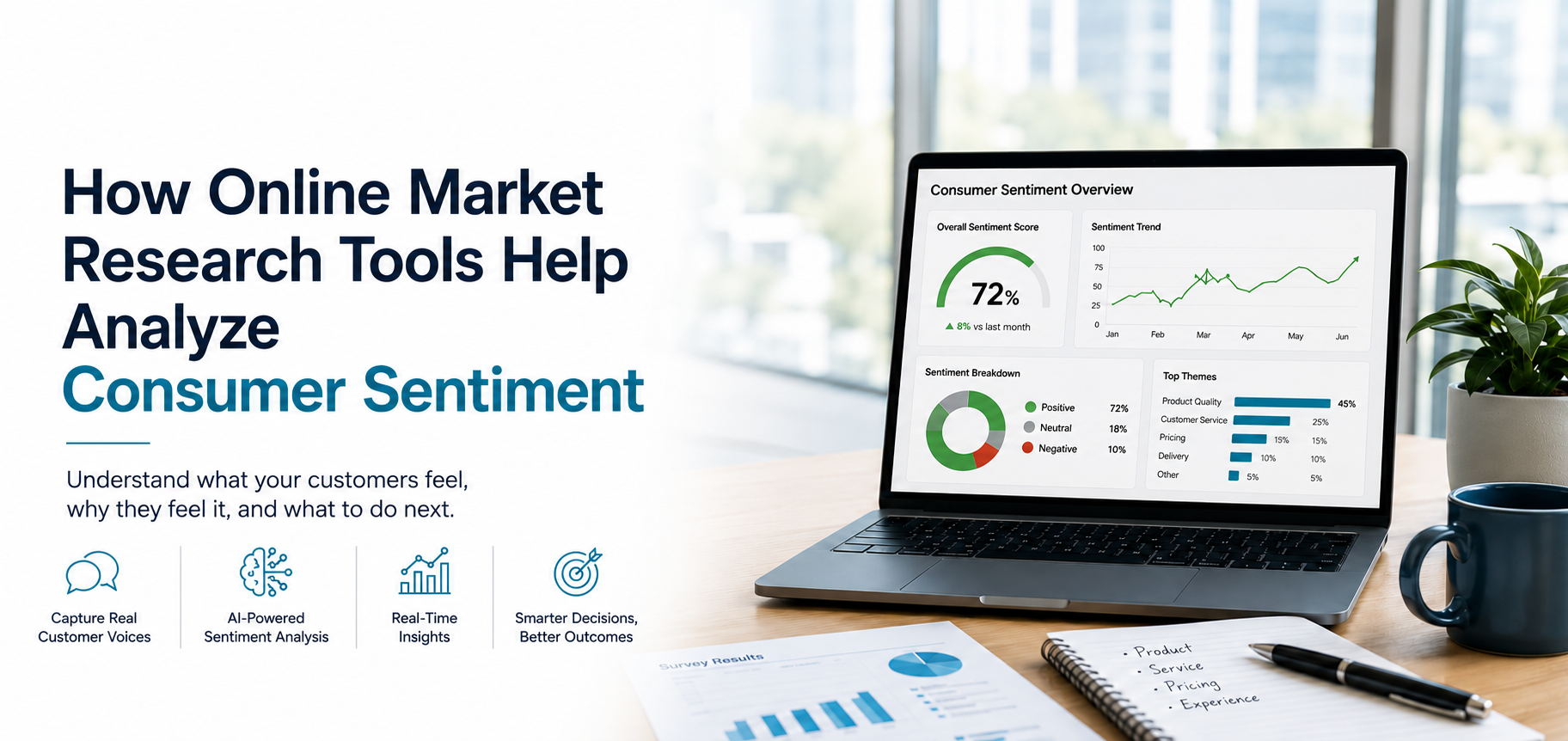 How Online Market Research Tools Help Analyze Consumer Sentiment